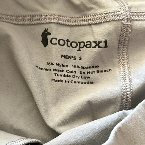 Cotopaxi sz M grey jogger elastic ankle pockets great pre owned condition - Picture 3 of 4